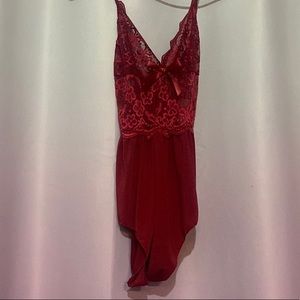 NWOT Very Sexy Wine Red Lingerie Size SM/MD